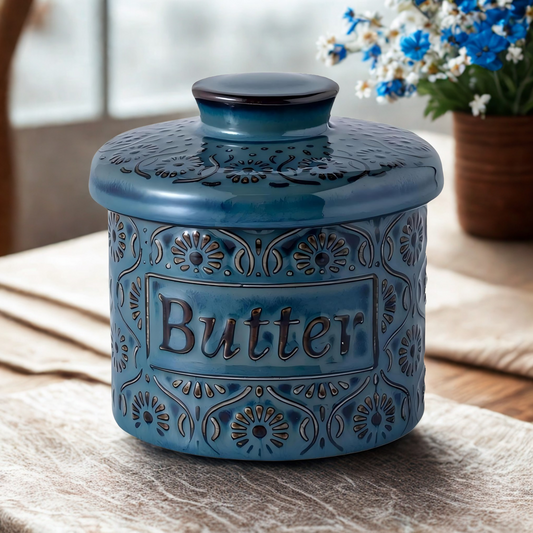 Smørklokke i fransk vintage stil