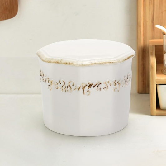 Smørklokke med slyngemønster – stor kapasitet