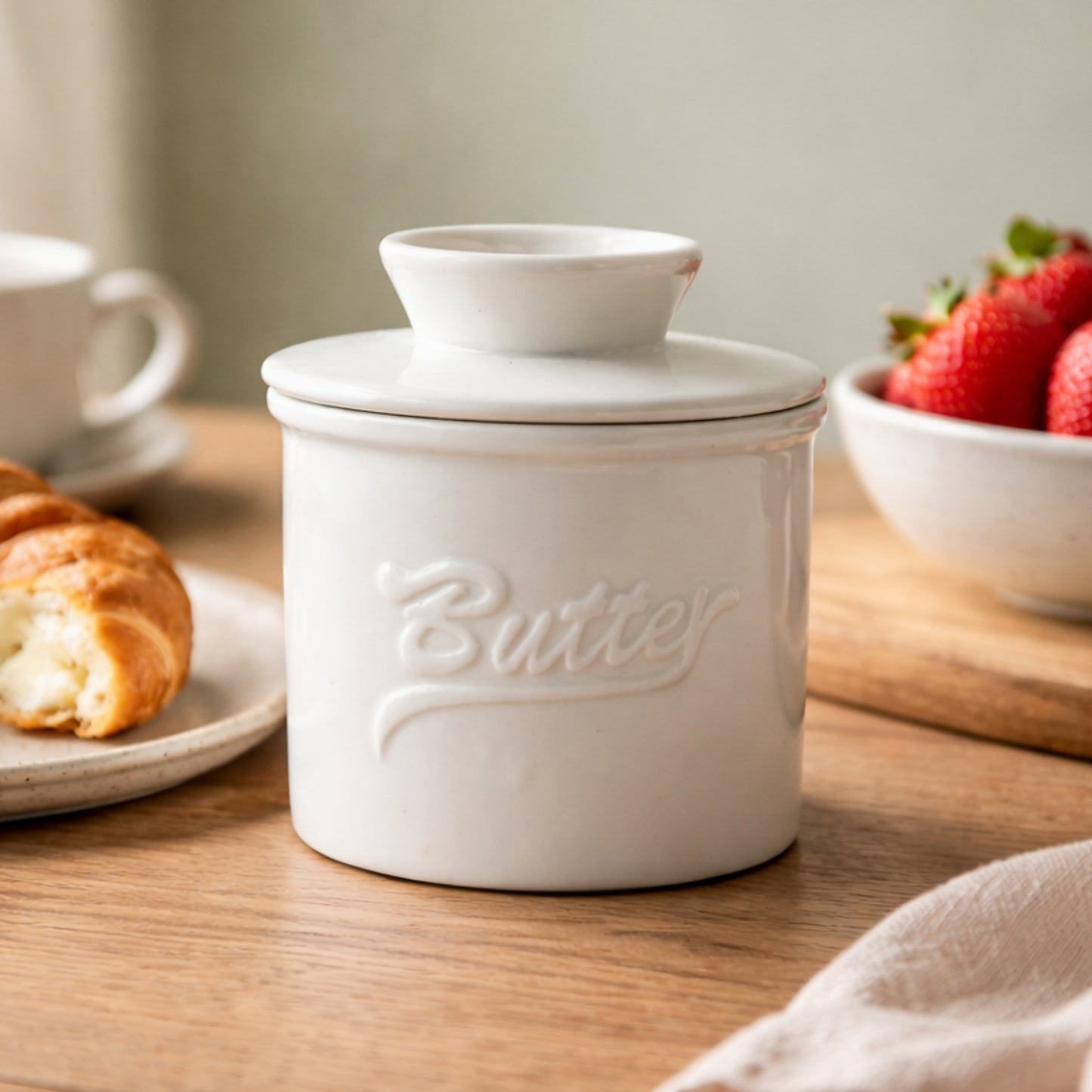 Smørklokke i klassisk stil